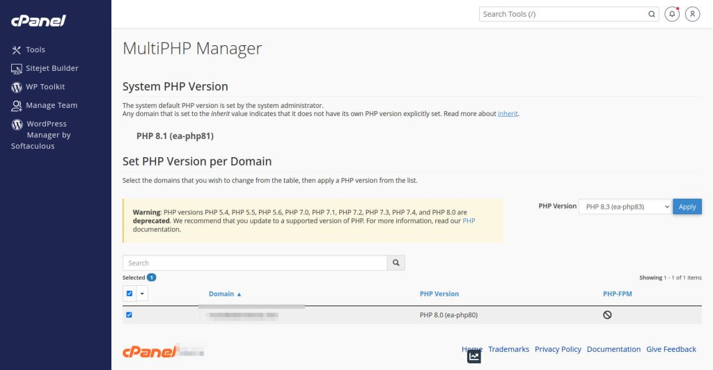 MultiPHP Manager