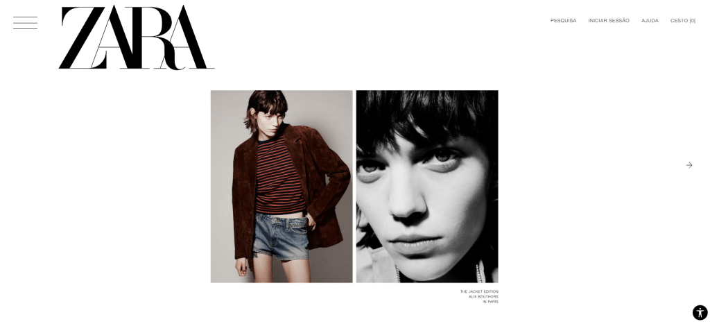 loja online - Zara