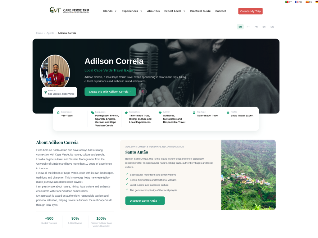 agente local - Adilson Correia