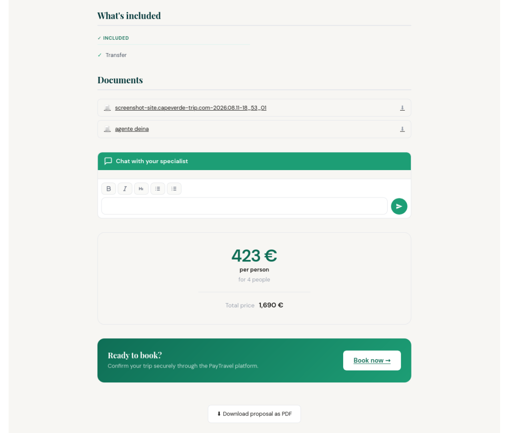 hub do cliente